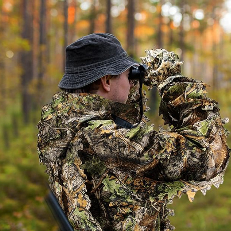 Hunting Suit Jungle Leaves Lig - огляд і ціна Camouflage Hunting Jacket
