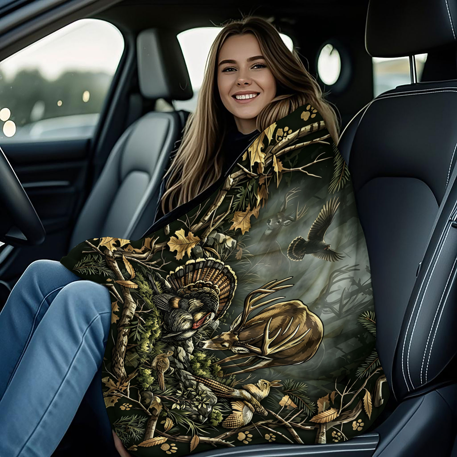 Vintage Woodland Animal Throw  - огляд і ціна Wildman Hunting & Outdoor