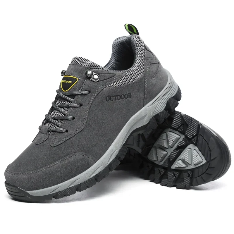 Men's Hiking Shoes Suede Leath - огляд і ціна Hunting Outdoor Boots
