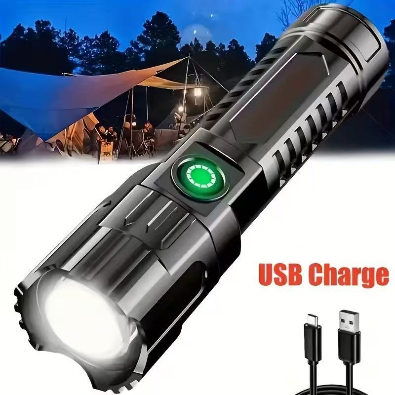 New High-power Led Flashlight  - огляд і ціна Hunting Fishing Outdoor