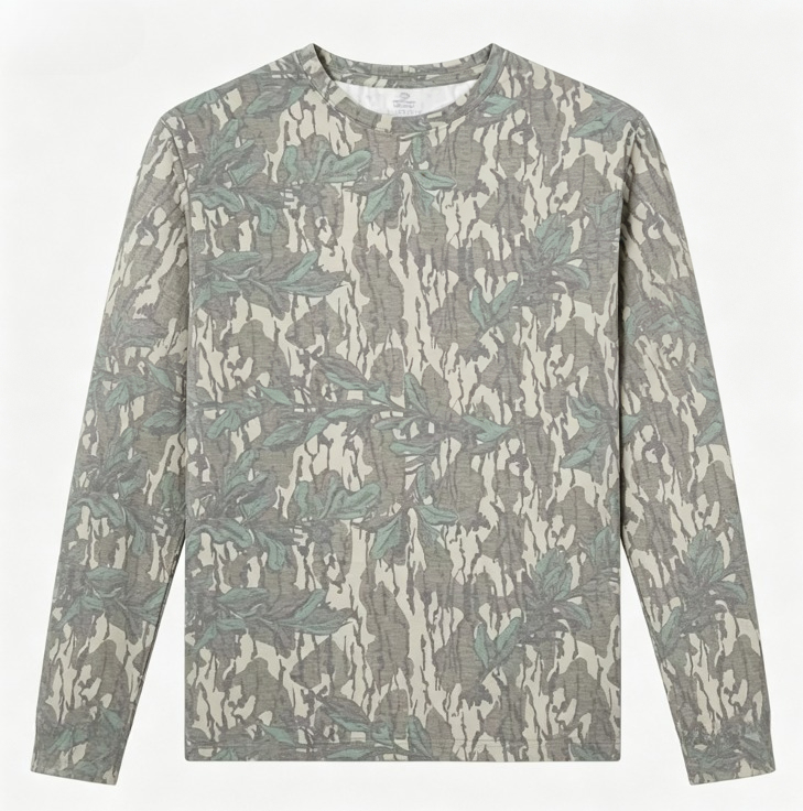 Camo Long Sleeve T‑Shirt Tree  - огляд і ціна Outdoor Hunting Prints