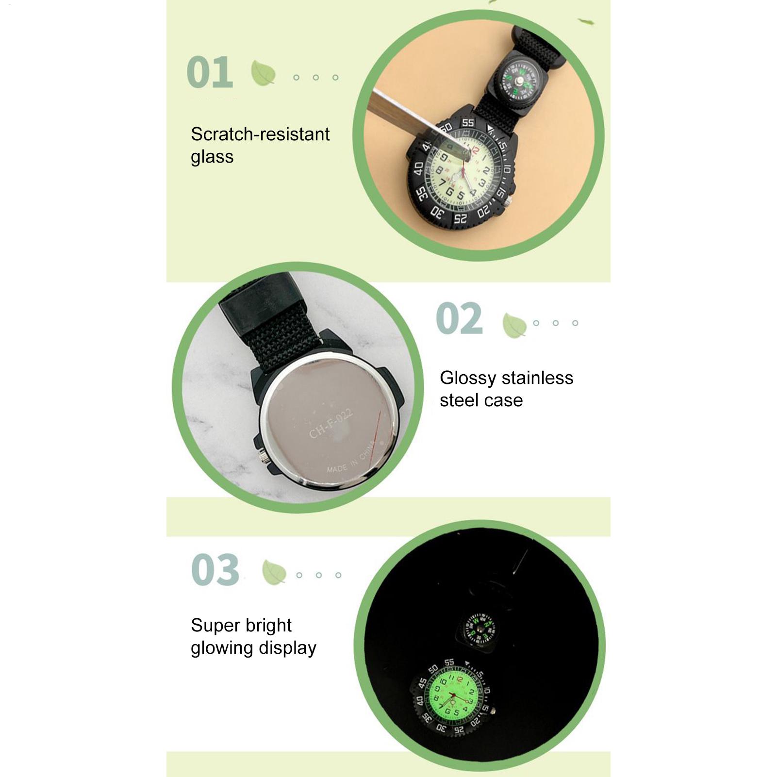 Waterproof Glow Compass Watch  - огляд і ціна Hunting Outdoor Watch
